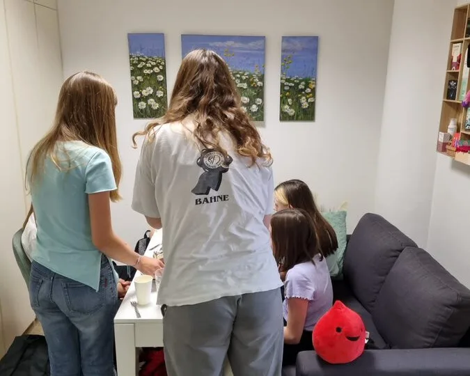 Delavnia za pripravo na 1. menstruacijo